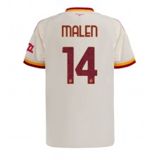 AS Roma Donyell Malen #14 Bortatröja 2026-27 Korta ärmar